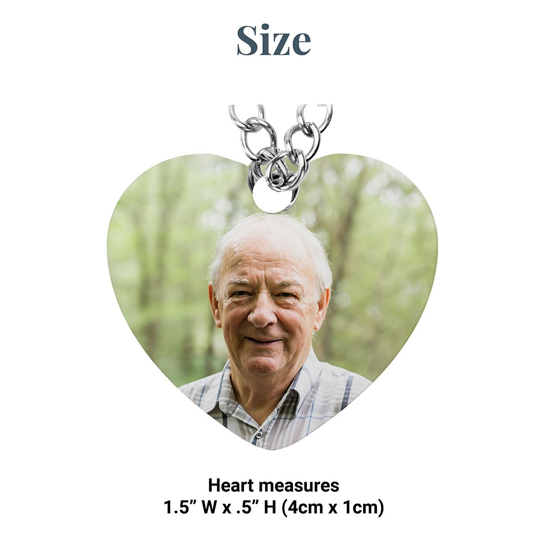 Forever In My Heart Photo Pendant