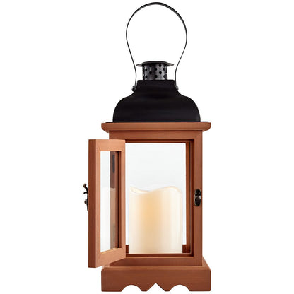 Blooms With Love Memorial Wood Lantern