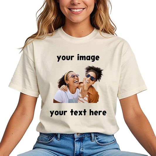 Custom photo tshirt, Custom image t-shirt, Your Photo shirt, Custom shirts design your own, Photo T-Shirt, Personalized Gift Ideas