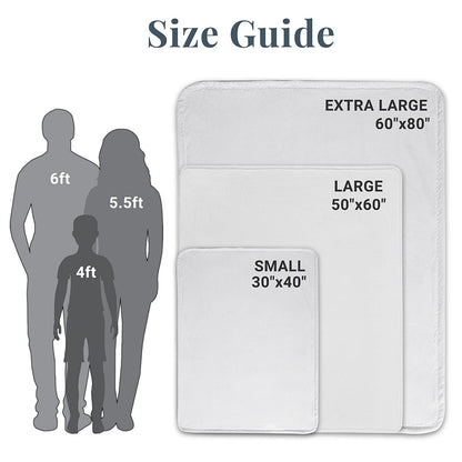 In Loving Memory Photo Plush Blanket